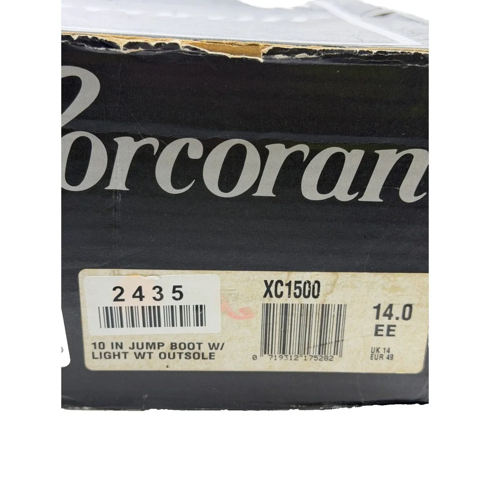 Corcoran 10 IN Jump Boot W/Light WT Outsole XC 1500 Sz. 14EE NIB Punk Grunge